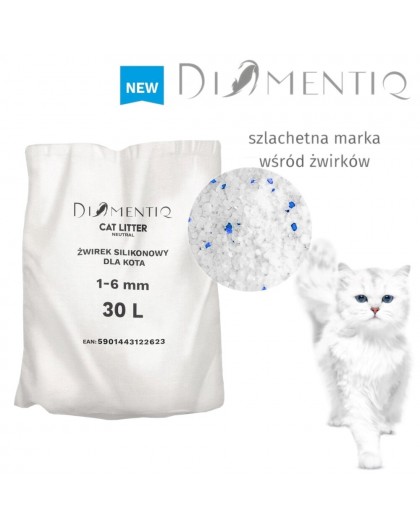 DIAMENTIQ Neutral - Cat litter - 30 l