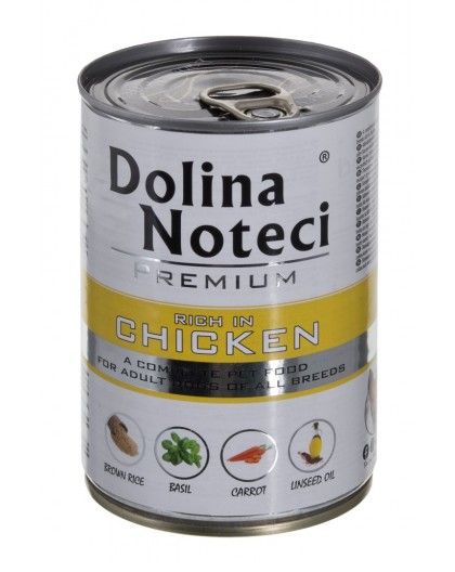 DOLINA NOTECI Premium Rich in chicken - Wet dog food - 400 g