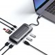 Satechi ST-UCMXAM laptop dock/port replicator USB 3.2 Gen 1 (3.1 Gen 1) Type-C Grey
