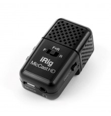 IK Multimedia iRig Mic Cast HD - Dual-sided digital USB microphone with built-in preamp