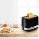 Тоaster Bosch TAT6A513 на 2 тоста мощностью 800 Вт Черный, Нержавеющая сталь