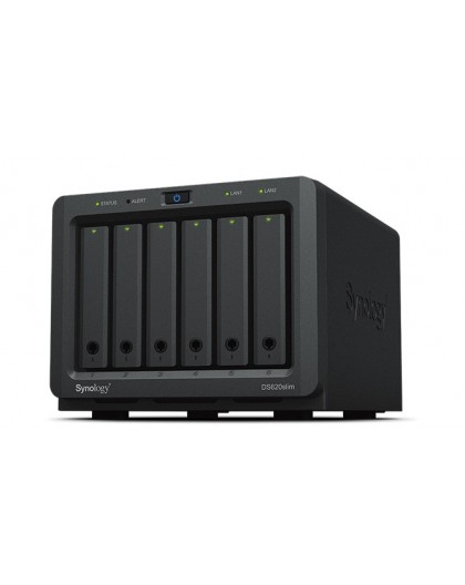 Synology DiskStation DS620SLIM NAS/storage server Desktop Intel® Celeron® J3355 2 GB DDR3L DiskStation Manager Black