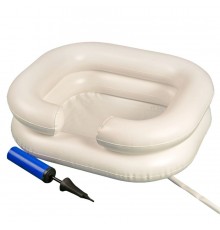 Inflatable head wash pool
