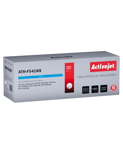 Activejet ATH-F541NX toner (replacement for HP 203X HP203X CF541X CRG 054H CRG054H Supreme 2500 pages cyan)