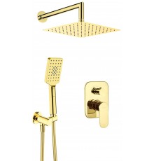 Concealed shower set