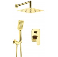 Concealed shower set