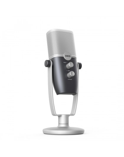 AKG Ara - professional USB condenser microphone, blue-silver