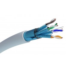 Extralink Увитаемая пара CAT6A FTP (F/FTP) V2 Внутренняя 500М