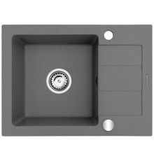 Single-bowl sink with draining board Maidsinks Promo 62x44 1B 1D