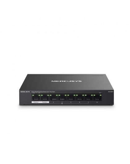 Mercusys 8-Port Gigabit Desktop Switch with 7-Port PoE+