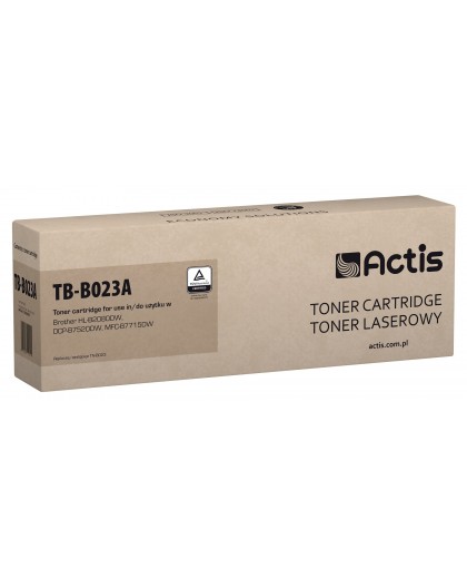 Actis TB-B023A Toner (replacement for Brother TN-B023 Standard 2000 pages black)