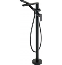 Freestanding bathtub mixer with shower set
