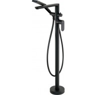 Freestanding bathtub mixer with shower set