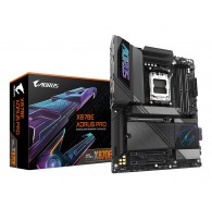 GIGABYTE X870E AORUS PRO Motherboard - Supports AMD Ryzen 9000 CPUs, 16+2+2 Phases Digital VRM, up to 8000MHz DDR5 (OC), 3xPCIe 