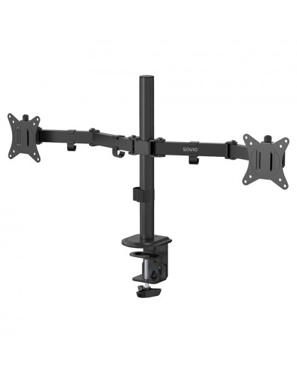 Savio UM-03 Dual Desk Mount for Monitor 17″–32″