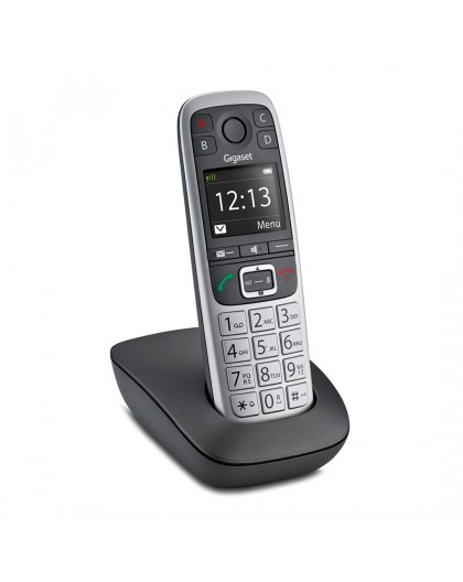 Gigaset E560 Analog/DECT telephone Black, Silver