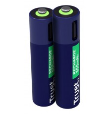 Trust 25585 - rechargeable AAA batteries, 2 pcs.