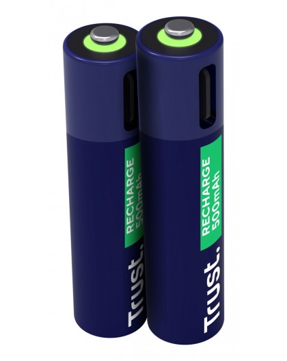 Trust 25585 - rechargeable AAA batteries, 2 pcs.