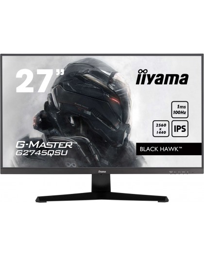 iiyama G-MASTER G2745QSU-B2 computer monitor 68.6 cm (27") 2560 x 1440 pixels Wide Quad HD LED Black