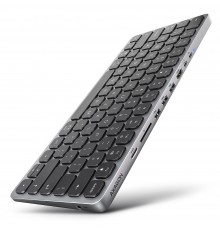 Axagon HMC-KB-US laptop dock/port replicator Wired USB 3.2 Gen 1 (3.1 Gen 1) Type-C Grey