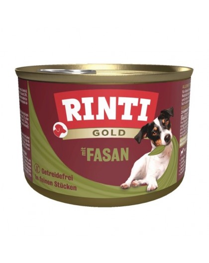 RINTI Gold Pheasant - wet dog food - 185g