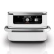 Ninja AF500EUWH fryer Double 10.4 L Stand-alone 2470 W Hot air fryer Silver, White