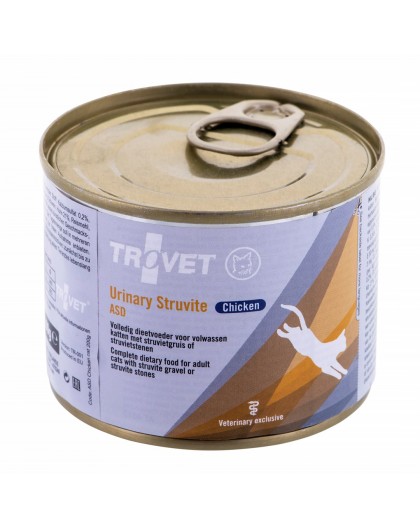 TROVET ASD Urinary Struvite with chicken - wet cat food - 200 g