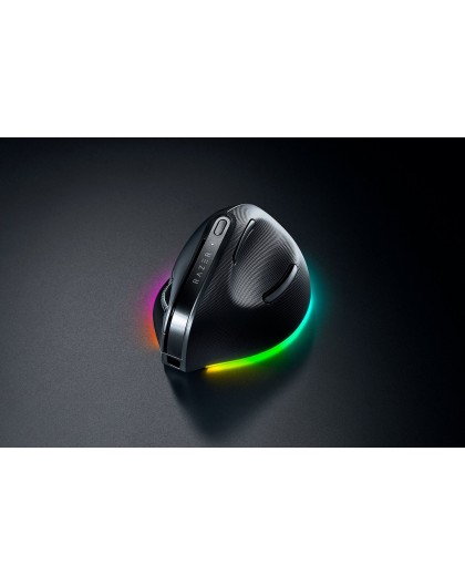 Razer Pro Click V2 Vertical mouse Universal Right-hand RF Wireless + Bluetooth + USB Type-C Optical 30000 DPI
