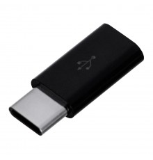 Savio AK-31 / B cable interface/gender adapter Micro USB USB 3.1 Typ C Black