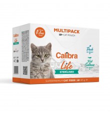 CALIBRA Cat Life Sterilised - wet cat food - 12x85g