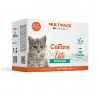 CALIBRA Cat Life Sterilised - wet cat food - 12x85g