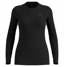 ODLO Merino 160 BL Top Crew Neck l/s women's T-shirt, size M, black
