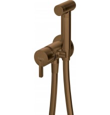 Concealed bidet mixer with bidetta receiver