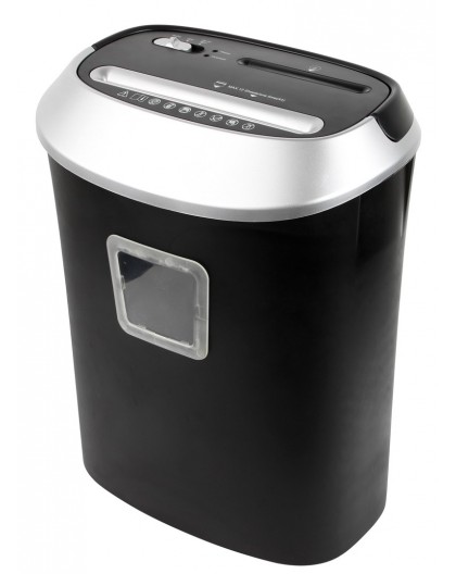 Shredder Activejet ASH-1201D, P-3, 25 l, 5x38 mm shreds, black and silver.