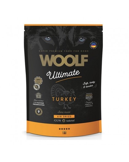 WOOLF Ultimate soft Turkey - semi-moist dog food - 1kg