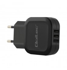 Qoltec 50191 Charger 17W | 5V | 3.4A | 3xUSB