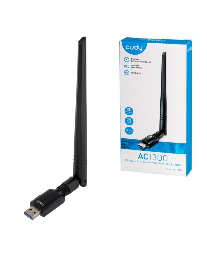 Cudy WU1400 network card WLAN 867 Mbit/s