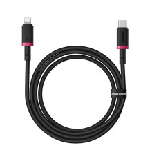 Baseus Dura Type C fast charging cable for iP 20 W 1 m Black, Red