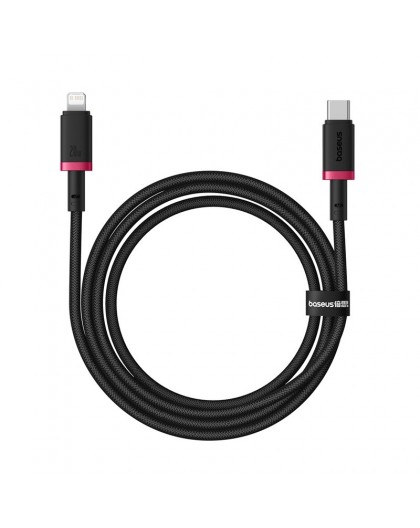 Baseus Dura Type C fast charging cable for iP 20 W 1 m Black, Red