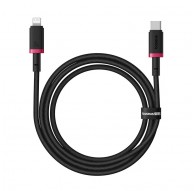 Baseus Dura Type C fast charging cable for iP 20 W 1 m Black, Red