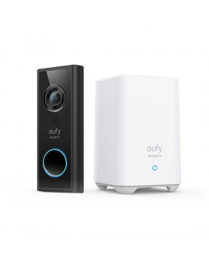 Video doorbell 2K black E82101W4