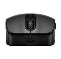 HP 690 7M1D4AA QI-Charging wireless mouse with rechargeable battery black