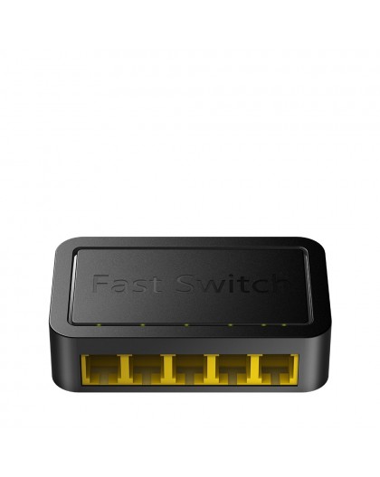 Cudy FS105D network switch Fast Ethernet (10/100) Black