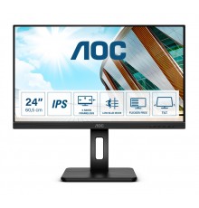 AOC Q24P2Q LED display 60.5 cm (23.8") 2560 x 1440 pixels Quad HD Black