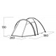 Easy Camp Lomsdal 3 Green Dome/Igloo tent