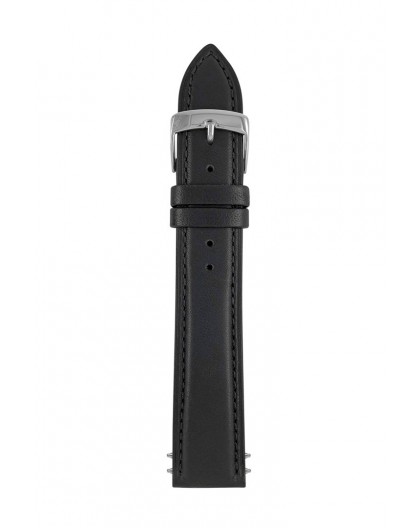 Leather strap Zeppelin/Iron Annie black, 20 mm