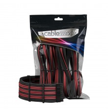 CableMod PRO ModMesh Cable Extension Kit - black/blood red