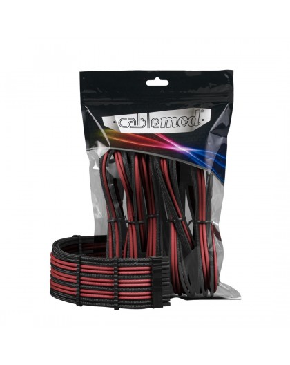 CableMod PRO ModMesh Cable Extension Kit - black/blood red