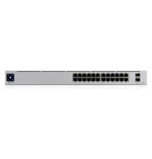 Ubiquiti UniFi Pro 24-Port PoE Managed L2/L3 Gigabit Ethernet (10/100/1000) Power over Ethernet (PoE) 1U Silver