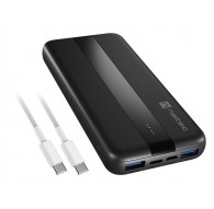 NATEC TREVI SLIM Q V2 Lithium Polymer (LiPo) 10000 mAh Black